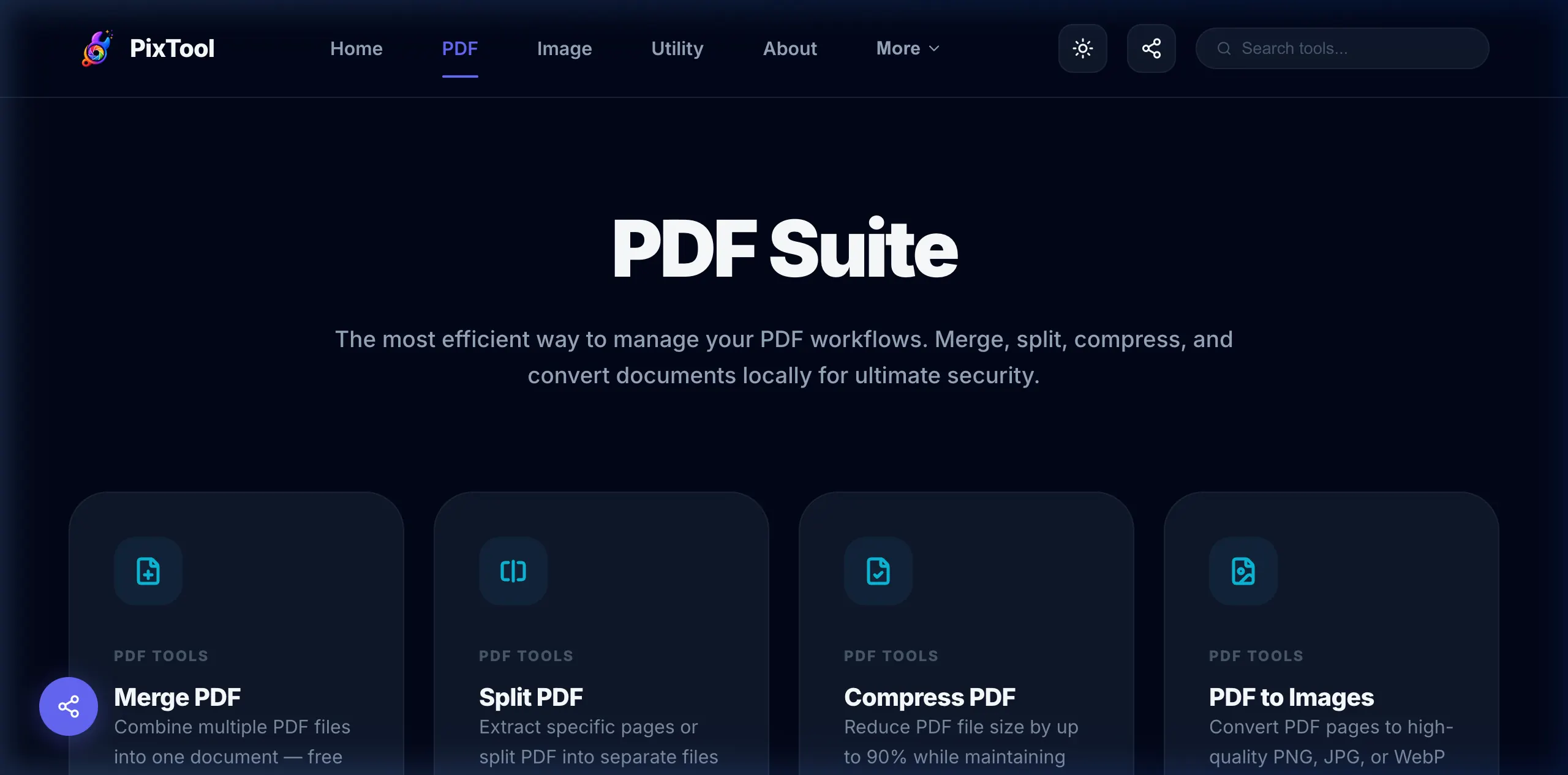 User interface preview of PDF Expert Hub